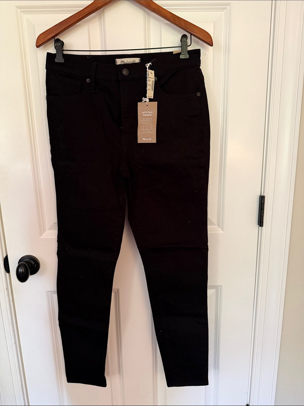 NWT Madewell 9" High-Rise Skinny Jeans - Size 30